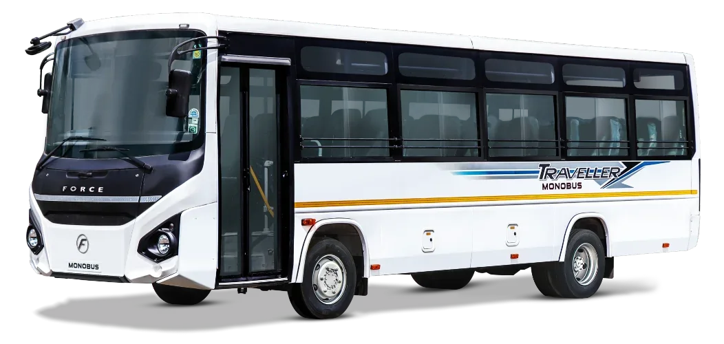 Bus (21 to 50 seats), side
